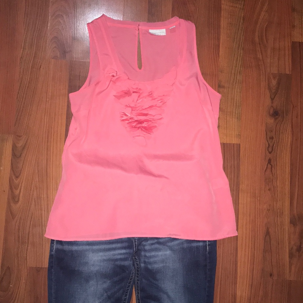 Hot pink tank